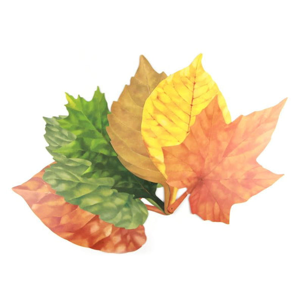 Thanksgiving maple leaf paper garland(6Pcs) - Sunbeauty
