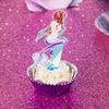 Mermaid Cup Cake Topper(8Pcs) - Sunbeauty