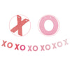 Decoraciones de San Valentín para pancartas personalizadas Mantle XOXO