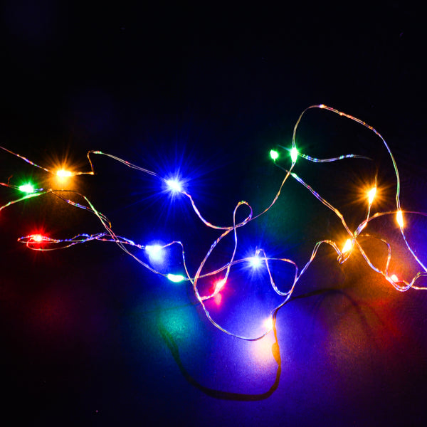 Garden Party Decorations LED Waterproof Copper String Lights-50Pcs Free Shipping - Sunbeauty