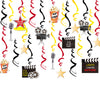 Film Festival Decoration Spiral PVC Flag