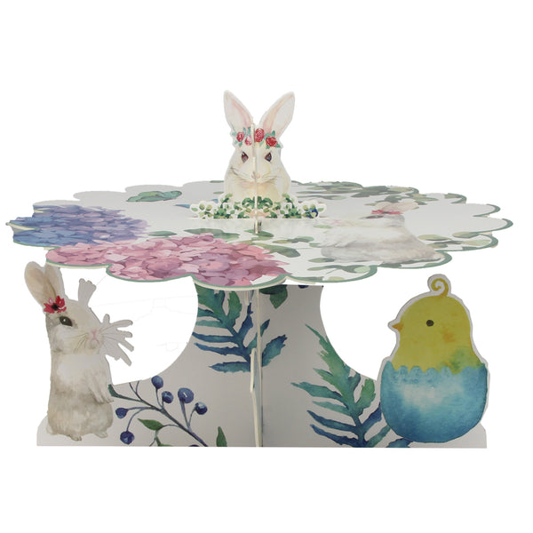 Easter Party Bunny&Eggs Cupcake Stand - Sunbeauty