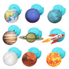 Outer Space Planets Hanging Swirl Decorations