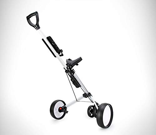 Carrito de golf profesional Nuevo carrito plegable de 4 ruedas-Envío gratuito