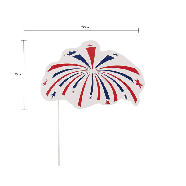 Independence Day Photo booth props(34Pcs) - Sunbeauty
