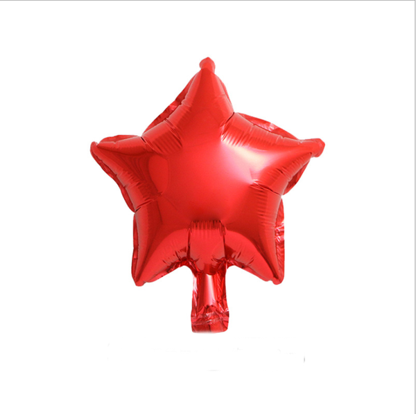 five-pointed star 10 inch balloon