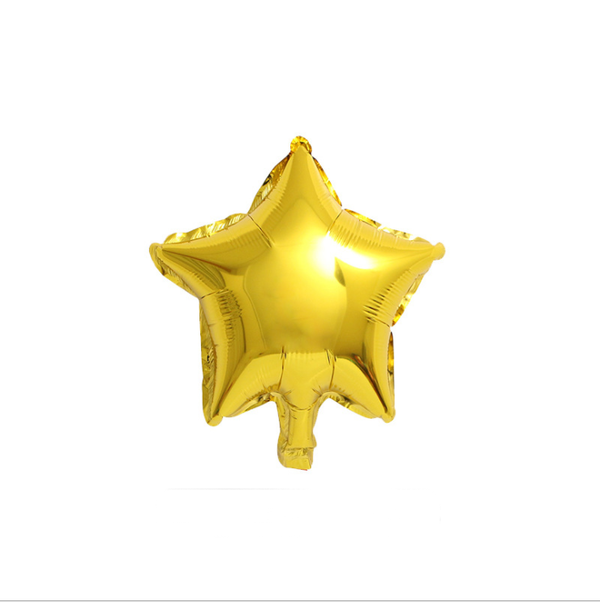 five-pointed star 10 inch balloon