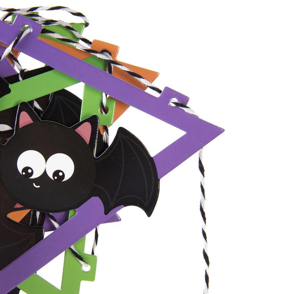 Halloween Bat Triangle Flag Garland - Sunbeauty