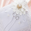 White Ring Pillow for Wedding - Sunbeauty