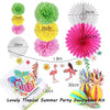Summer Party Pineapple flamingo Aloha Decoration Kit - Sunbeauty