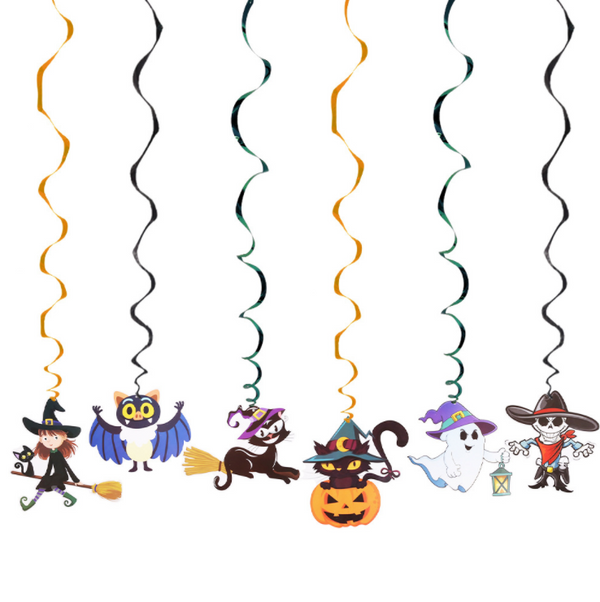 Halloween Theme Party Spiral Pendant