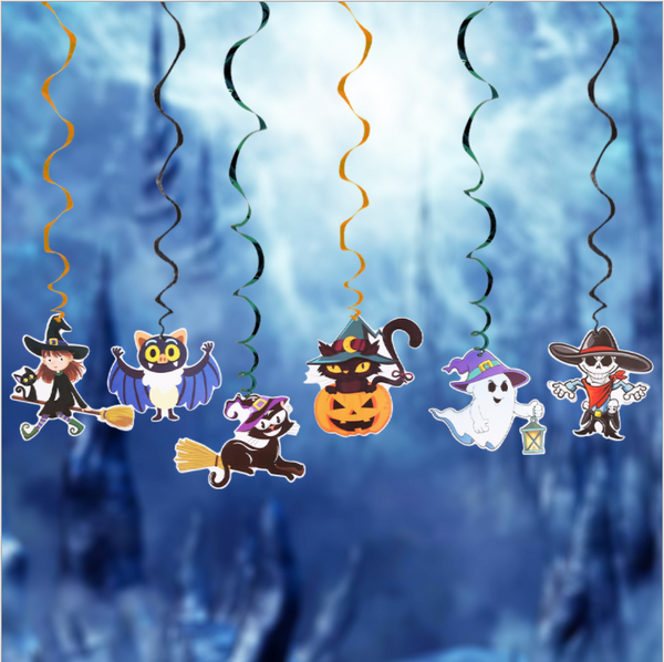 Halloween Theme Party Spiral Pendant