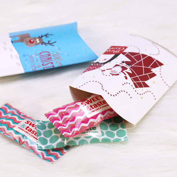 Christmas Gift Card Pillow Boxes - Sunbeauty