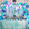 Birthday Favors for Kids Mermaid Hanging Swirl Decorations(30Pcs) - Sunbeauty