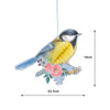 Garden Tea Party Birds Honeycomb Decor(3Pcs) - Sunbeauty