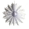 Abanicos de papel de seda de copo de nieve de 40 cm | Molinillo