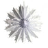 40cm Snowflake Tissue Paper Fans| Pinwheel - cnsunbeauty
