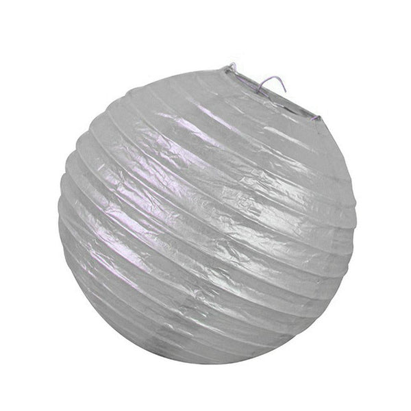 Silver tissue paper lantern - cnsunbeauty