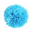 Sky Blue Tissue Paper Pompom - cnsunbeauty