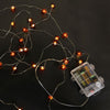 Thanksgiving Autumn Decoration 10ft LEDs Acorn Lights String with Remote - Sunbeauty