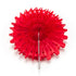 Red Snowflake Tissue Paper Fans/Pinwheel - cnsunbeauty