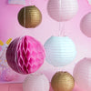 Pink Girl Birthday Baby Shower Princess Paper Decorations - Sunbeauty