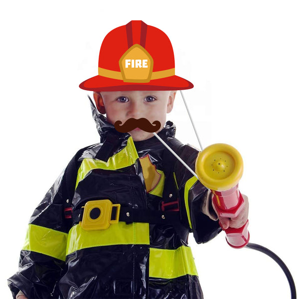 Fotokabinen-Requisiten für die Feuerwehr