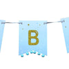 OH GIRL Narwhal Baby Shower Banner(Blue) - Sunbeauty