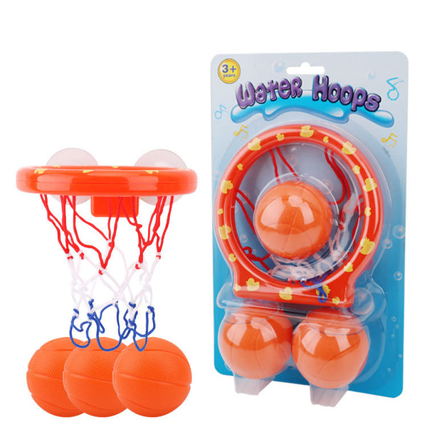 Bath Toys Basketball Hoop Balls Set - Sunbeauty
