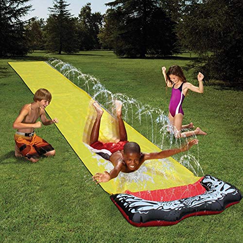 Backyard Splash Sprint Racing Water Slide-FreeShipping - Sunbeauty