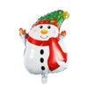 Happy Christmas Party Supplies Snow Man Foil Balloon