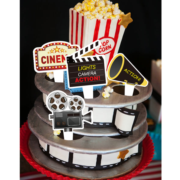 Best selling celebrating Film Festival Cake topper