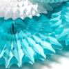Blue Paper Fan Pinwheel Kit - Sunbeauty