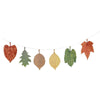 Thanksgiving maple leaf paper garland(6Pcs) - Sunbeauty