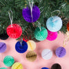 40Pcs Colors Mini Handmade Paper Honeycomb Balls - Sunbeauty