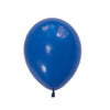 5Pcs Dark Blue Latex Balloon Kit