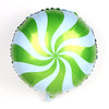 Swirl Pattern Round Foil Balloon
