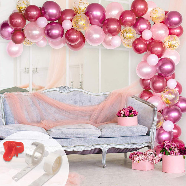 12 inch Shiny Chrome Metallic Party Balloons-50Pcs Free Shipping - Sunbeauty