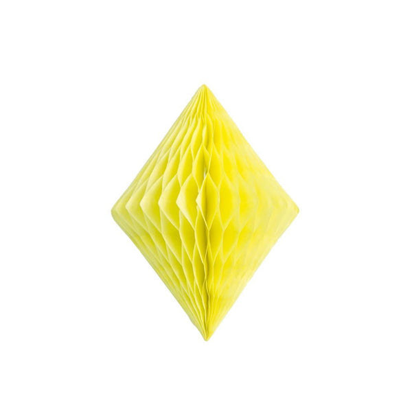 Yellow Diamond Honeycomb Ball - Sunbeauty