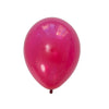 5Pcs Deep Pink Latex Balloon Kit