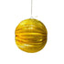 19 cm Gold & Silver Hanging Watermelon Lantern - Sunbeauty