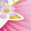 Unicorn Theme Birthday Party Paper Fan/Pinwheel Set - Sunbeauty