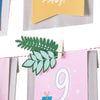 Christmas Numbers Gift Bag Banner - Sunbeauty