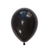 5-teiliges schwarzes Latex-Ballon-Kit
