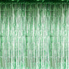 Green Foil Curtains - cnsunbeauty
