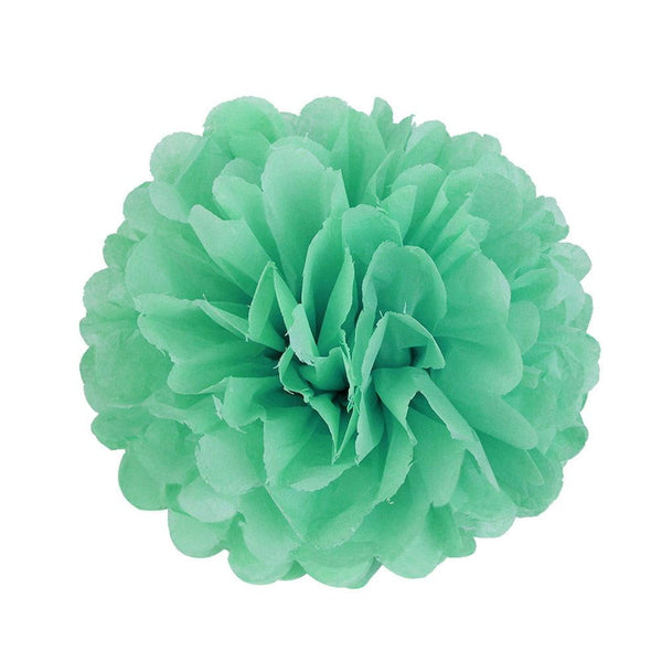 Mint Green Tissue Paper Pompom - cnsunbeauty