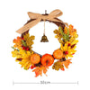 Thanksgiving Bell Pine Cone Wreath - Sunbeauty
