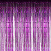 Purple Foil Curtains