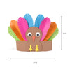 Thanksgiving Day DIY Turkey Headband - Sunbeauty