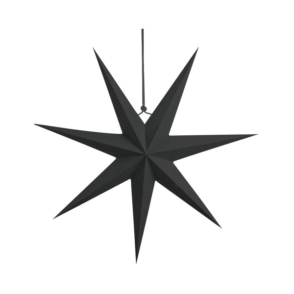 Estrella de papel de siete puntas de 45 cm